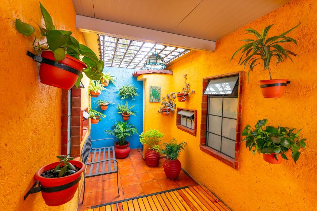 Mex Suites Casa Azul B&B Mexico-stad Buitenkant foto